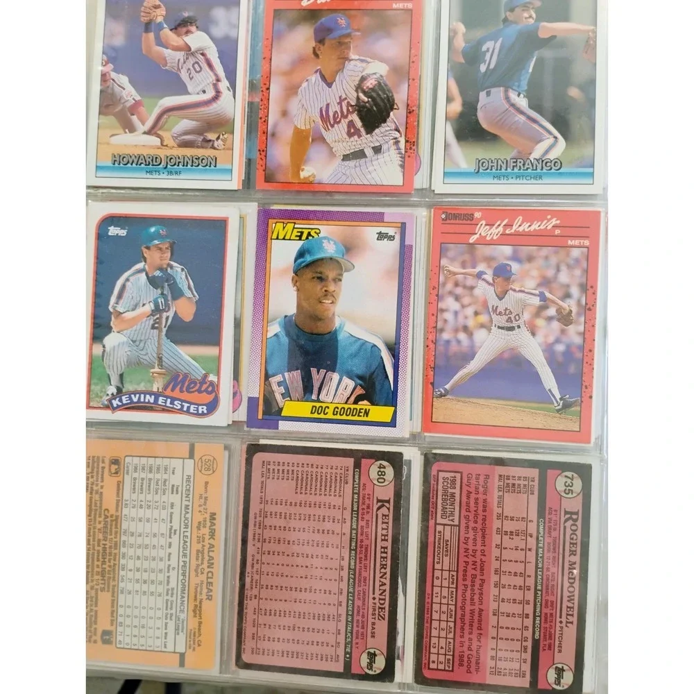 90's Baseball Card Lot 300+ Topps DonRuss Score Select Jose Conseco And More
